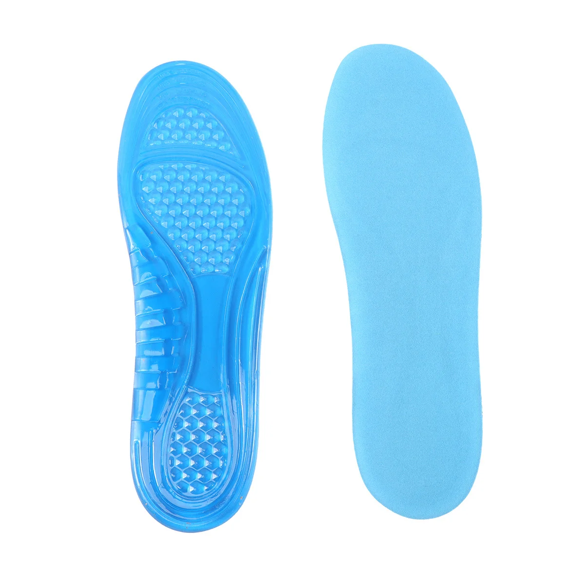 نعال داخلية ممتصة للعرق للتحكم في الرائحة باللون الأزرق مقاس S 37-42 حذاء مسامي ممتص للصدمات ومقاوم للانزلاق ودعم القدم #1