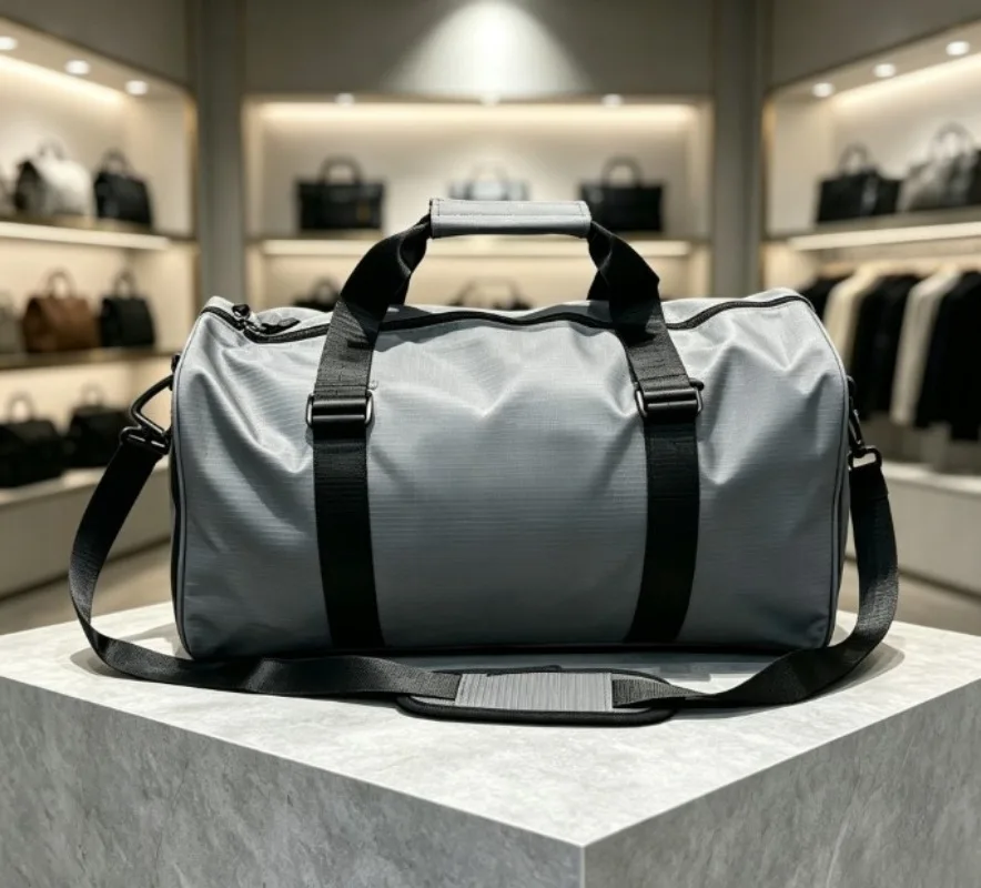 New gym backpack for men sports training, waterproof shoe compartment handbag travel business trip duffel bag large.