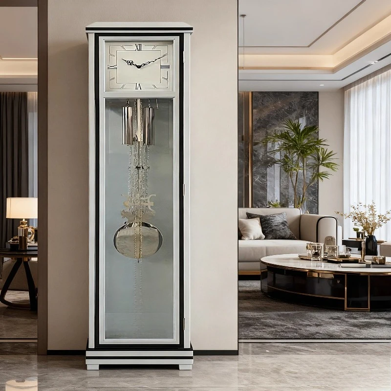 Living room floor clock high-end atmosphere modern simple light luxury vertical luxury mechanical clock
