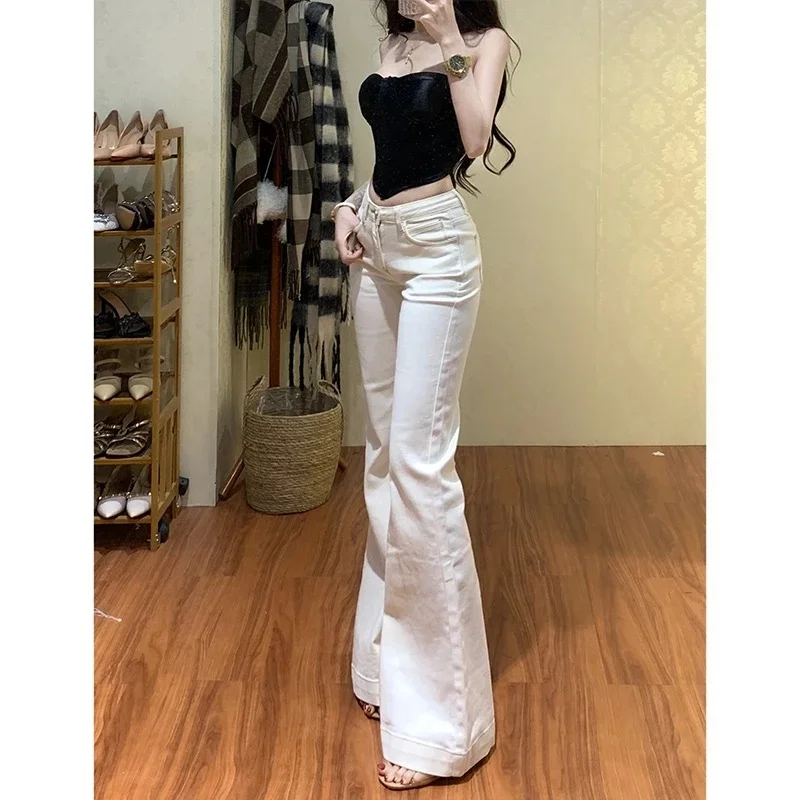 

Узкие джинсы женские с заклепками и цепочкой из бисера с блестками и жемчугом женские джинсовые модные готические панк эмо готический альтернативный крой