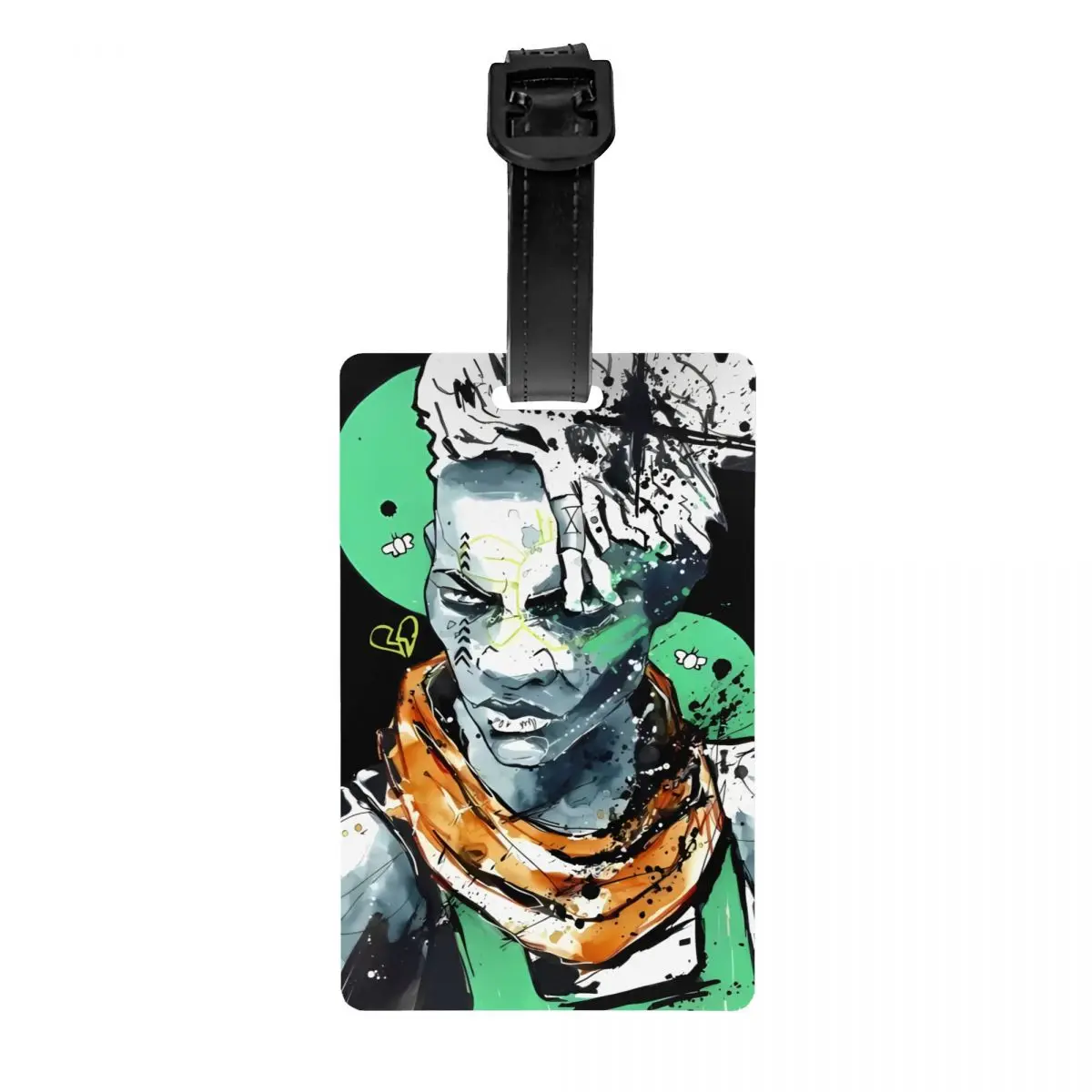 

Hot Anime Ekko Arcane Luggage Tags for Suitcases Funny Baggage Tags Privacy Cover Name ID Card