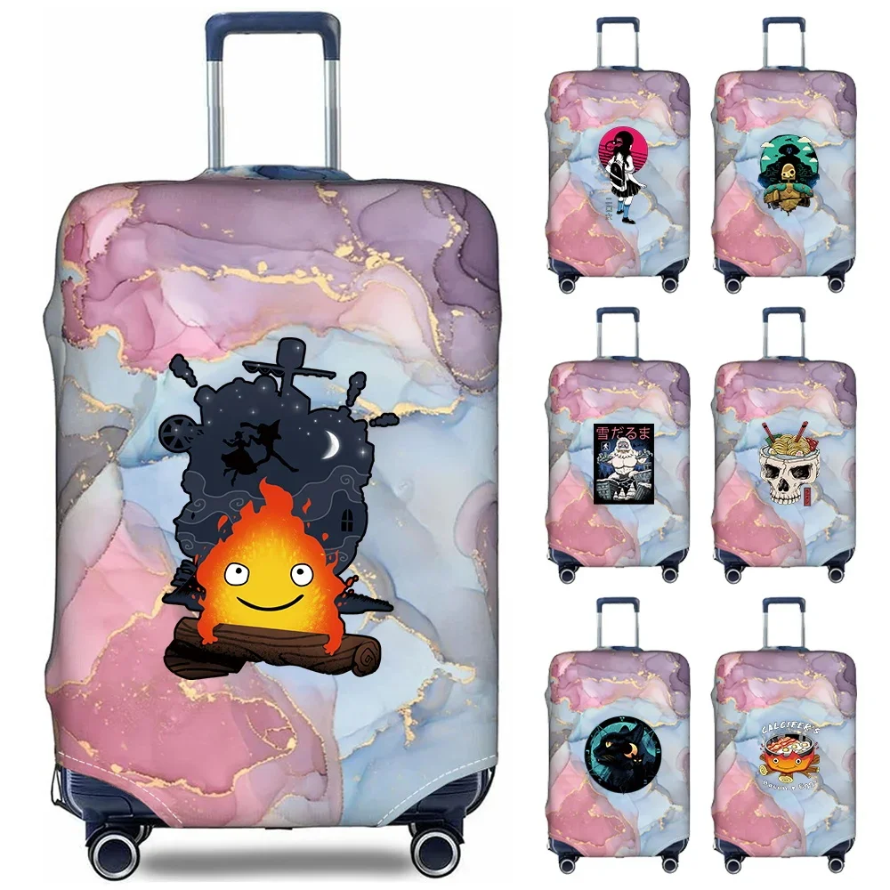 Portable Stretch Fabric Luggage Protective Cover Simplicity Dust Cover Anti-Scratch Protective Japan Series Travel Accessories