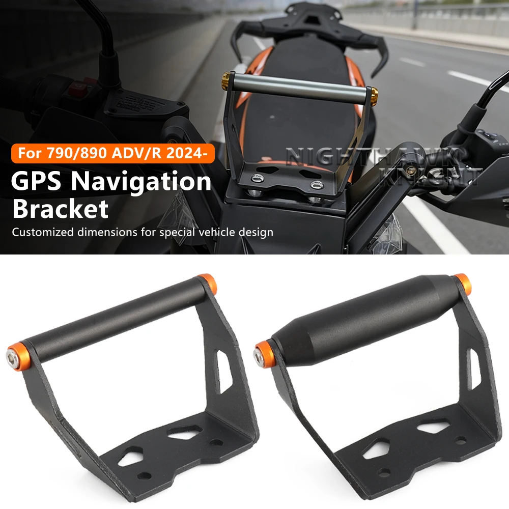 

For 790 Adventure R 2024 2025 890 adventure R 2023-2025 New Motorcycle CNC Expansion Bracket GPS Navigation Bracket Phone Holder