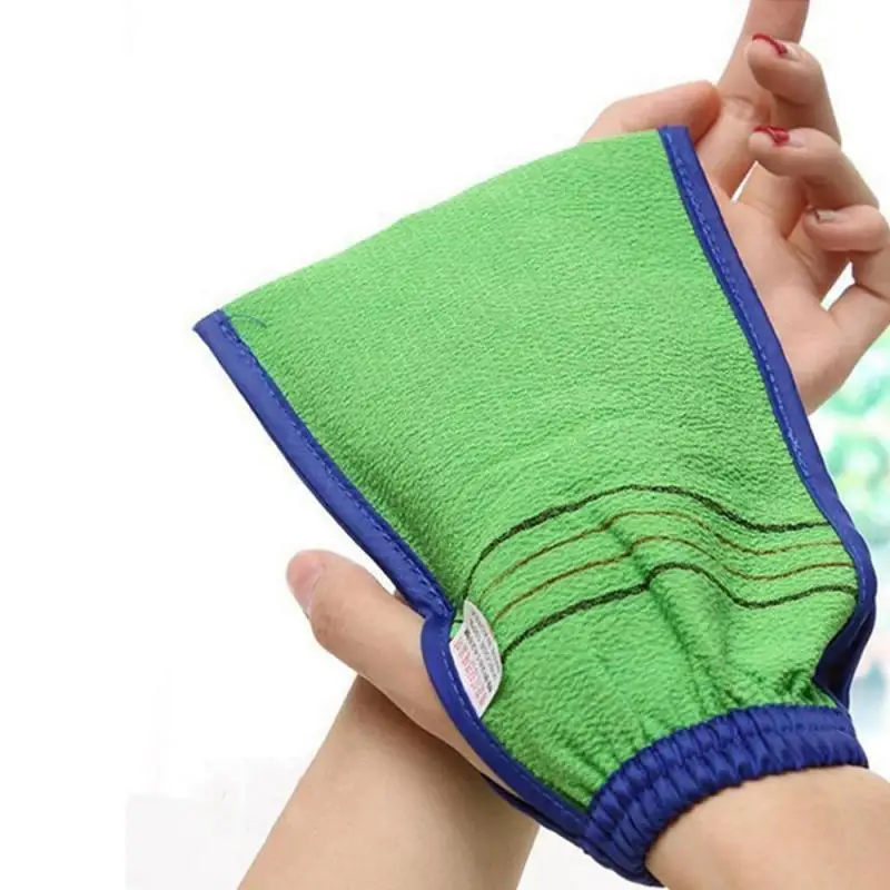 Double-Sided Towel Korean Exfoliating Bath Washcloth Body Scrub Shower Towel Portable For Adults Coarse Grain Towel