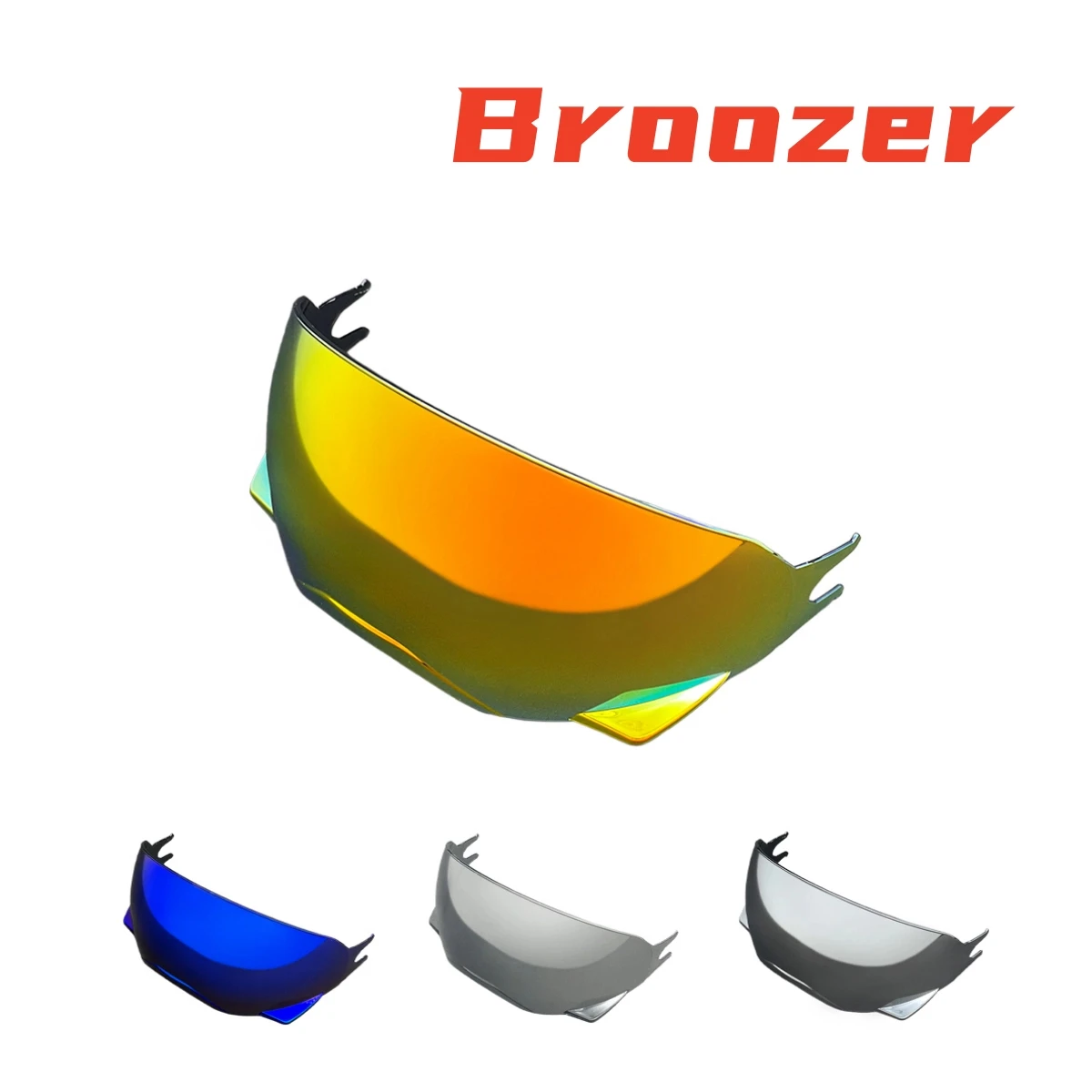 Vintage Full Helmet Compatible with BROOZER Lenses Vintage Helmet Warrior Combination Helmet Mirror Day and Night Universal