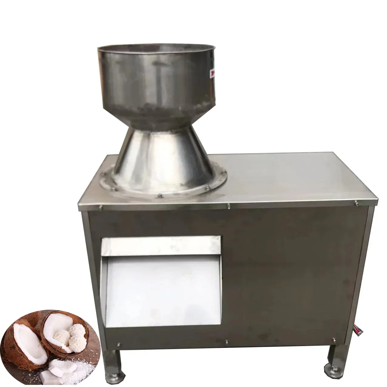 for Stainless Steel Fresh Carrots Pineapple Pineapple Coconut Meat Crusher Grinding  Coconut Making Machine