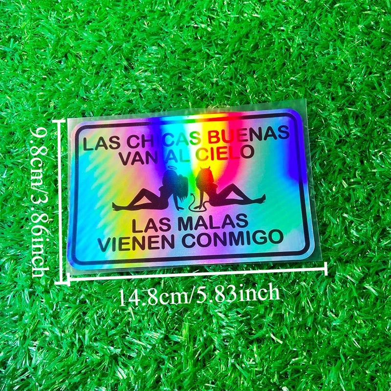 Spanish Style Design Motorcycle Stickers Waterproof for DIY Motorbike Fuel Tank Decors Sunscreen Scooter Helmet Box Vinyl Decals