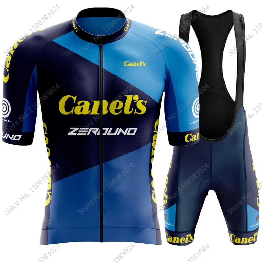 Canel's Java Zerouno 2024 Cycling Jersey Mexico National Set Short Sleeve Clothing Road Bike Shirts Suit Bicycle Bib Shorts MTB