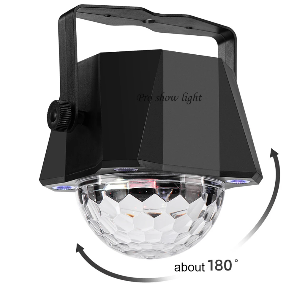 Luci per feste Disco Ball Light telecomando LED UV Light Magic Ball Stage Lighting Effect per Dj Home Room Dance Holiday Decor