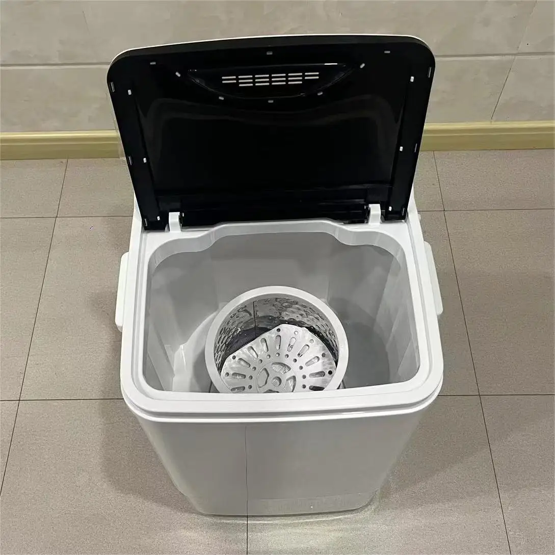 X 7kg Electric Semi-Automatic Single Bucket Top Washing Machine with Plastic Housing English-speaking Features