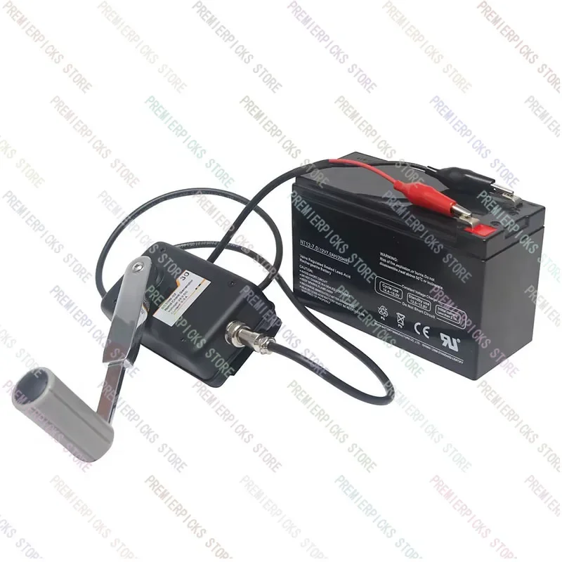 0-28V 30W Hand Crank Generator High-Power Outdoor Professional Emergency Mobile Phone Computer Charger Portable