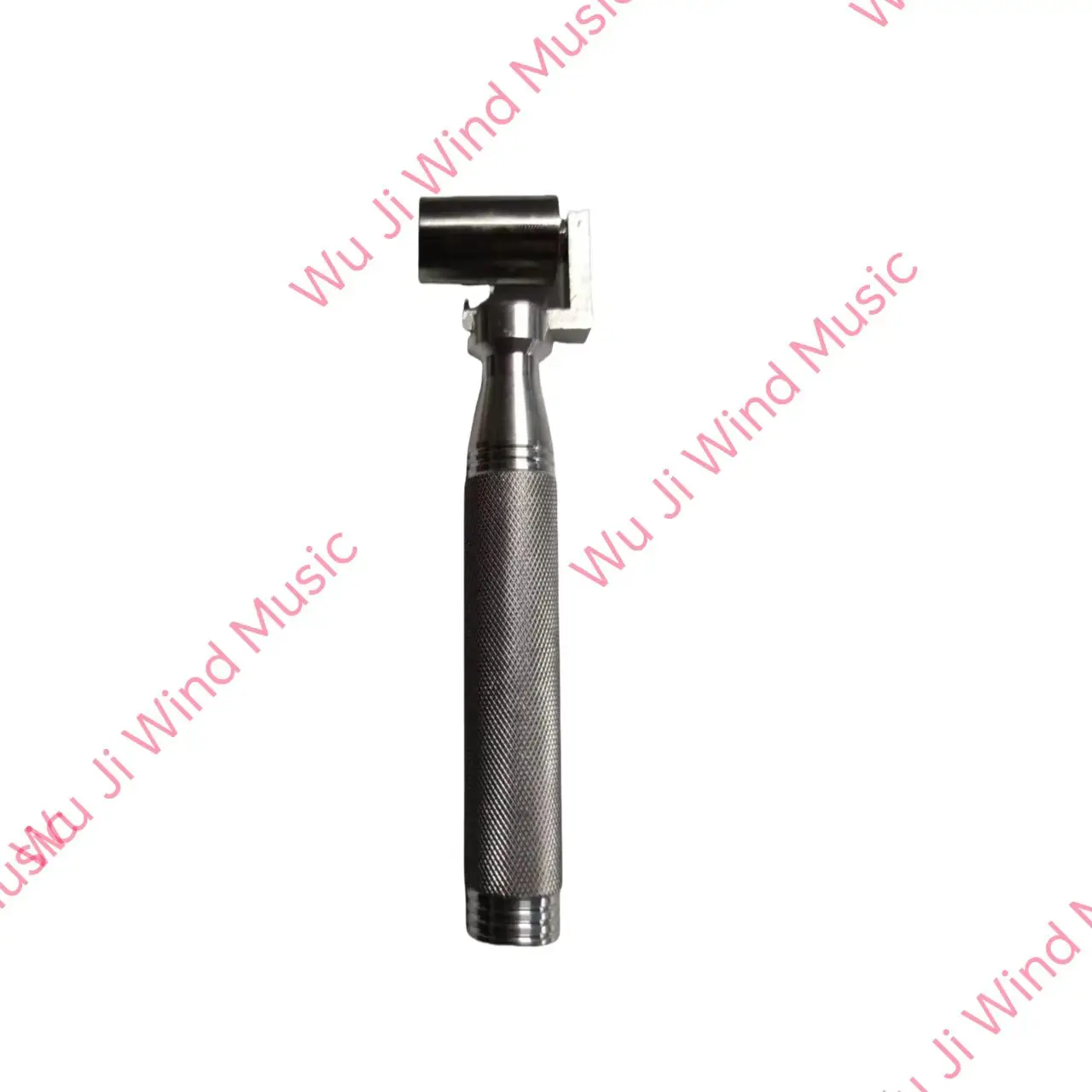 Strumento per la riparazione di strumenti, strumento per strumenti in ottone, quattro rulli (manico in argento)