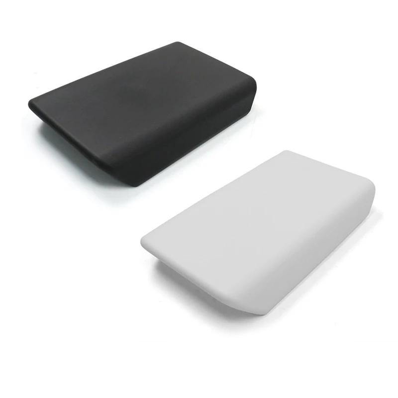 Pokrowiec na podłokietnik konsoli środkowej do Tesla Model 3 Highland 2024 TPE Miękki pokrowiec czarno-biały Automatyczny podłokietnik centralny