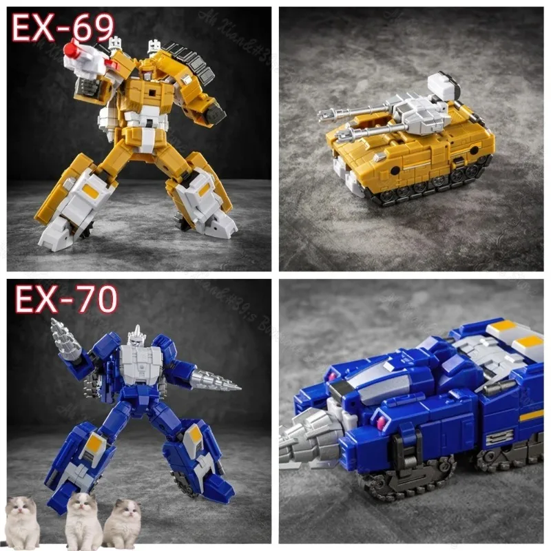 

【Second Batch】Iron Factory Liokaiser IF EX-70 Drillhorn DRILL OF AMDUSCIAS EX-69 Killbison Action Figure