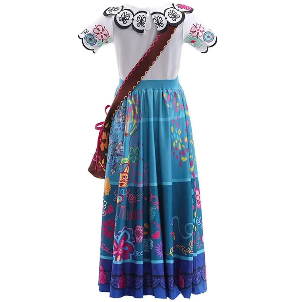 Girl Princess Dress Summer Casual Long  Dresses Cosplay Costumes Christmas Halloween Theme Party Clothes 3-10 Years Old