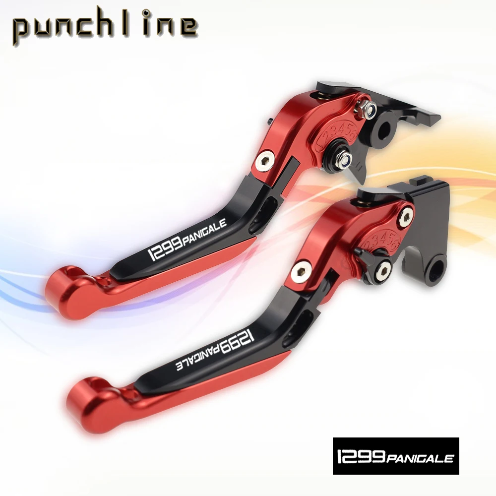 

Fit For 1299 Panigale/S/R 1299 Panigale Motorcycle CNC Accessories Folding Extendable Brake Clutch Levers Adjustable Handle Set