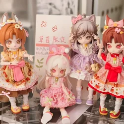 Original Come4free Minty Fantasy Forest  Bjd Blind Box 12poinr 1/12 Bjd Movable Doll Animal Action Figurine Model Toys Gifts