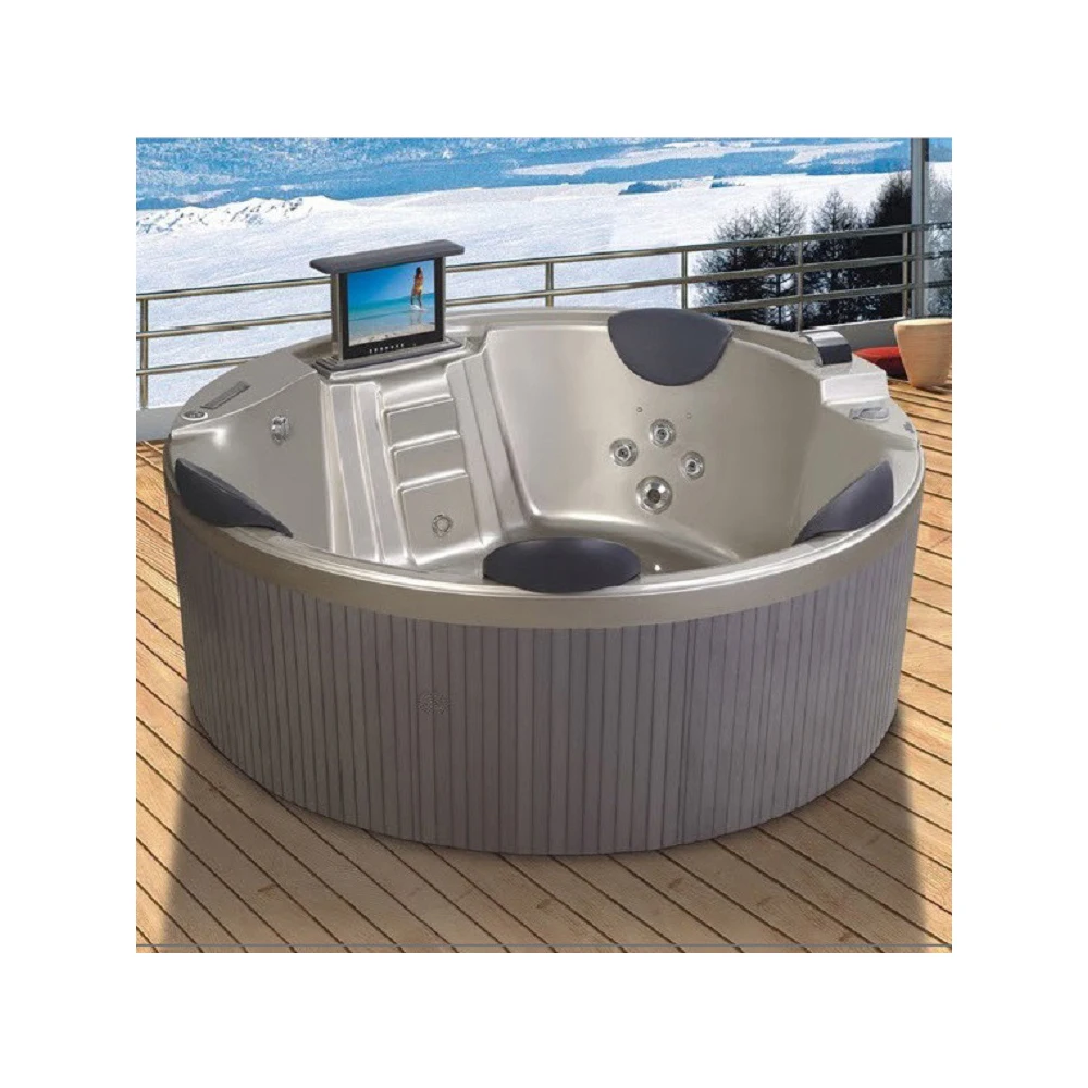 Luxury Round Hydro Large Hot Sexy Family Spa Tub