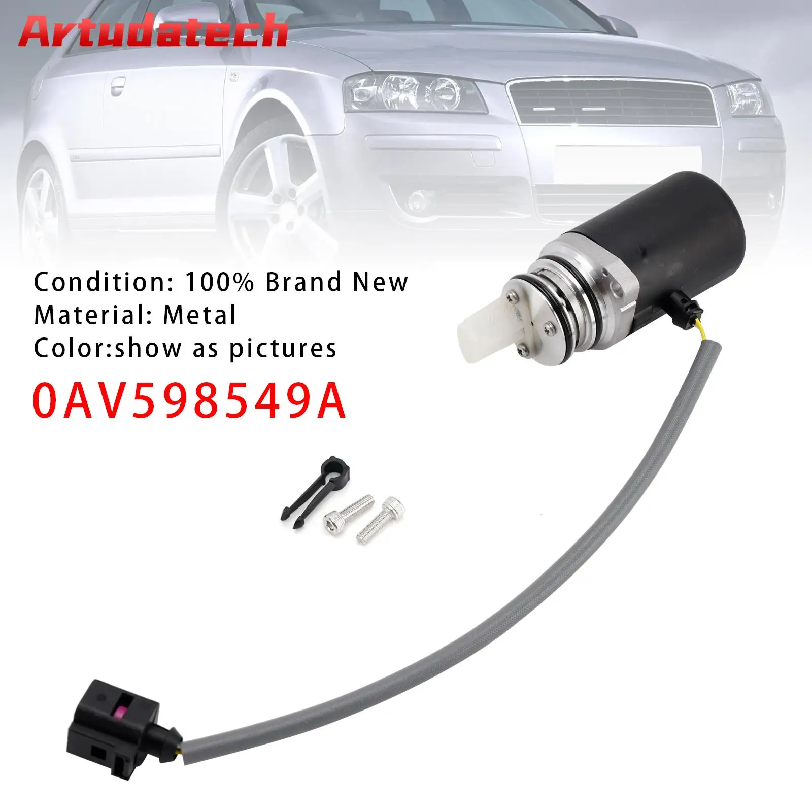 

Artudatech Rear Differential Pump 0AV598549A For Audi SEAT Skoda
