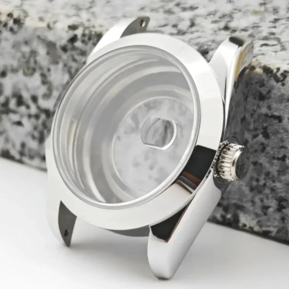 

31mm NH05 Smooth Bezel Watch Case for Lady-Datejust NH05 NH06 Automatic Movement Woman for 24.5mm Dial Mod Parts