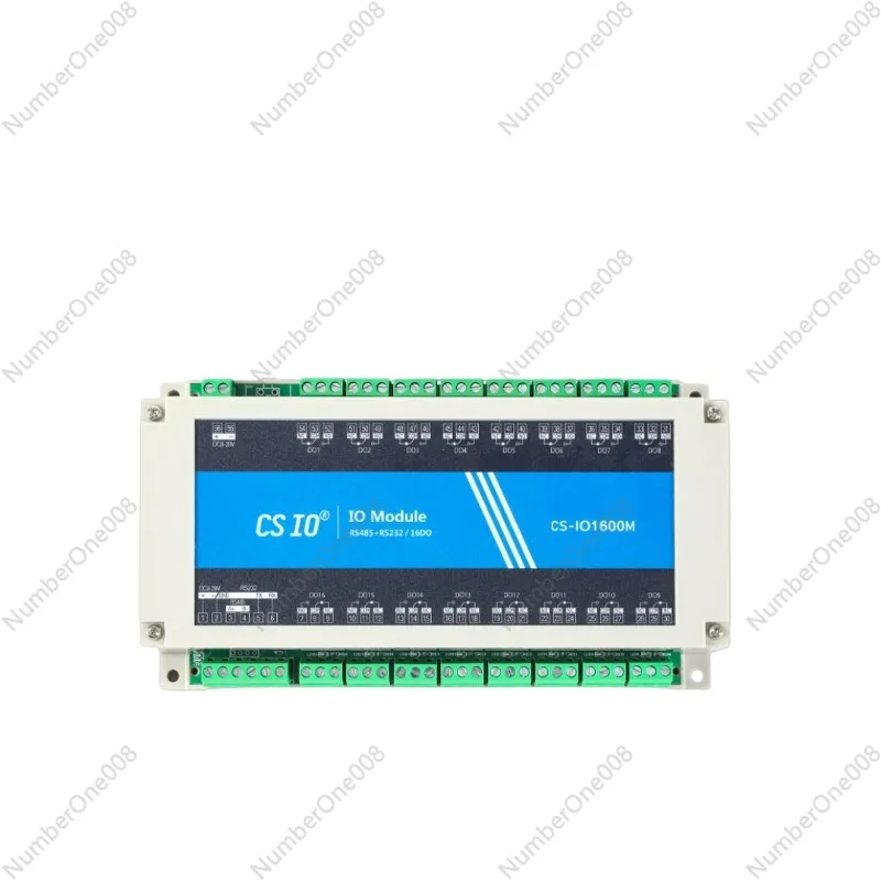 

16-Way Serial Relay Rail Mount 485 Switch Module 232Modbus Protocol 16-way 32-way Industrial Grade