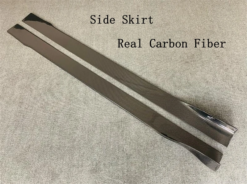 Carbon Fiber Side Rok Voor Mercedes Benz W238 E260 E300 E350 E43 E63 2016-2025 Body Kit Lip spoiler Upgrade Refits Splitter