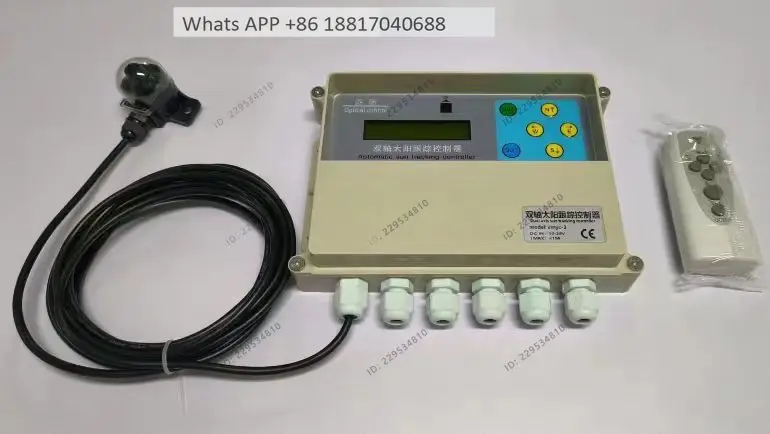 New Wind Speed Two-axis Sun Tracking Controller Light-controlled Two-axis Sun Tracking Control