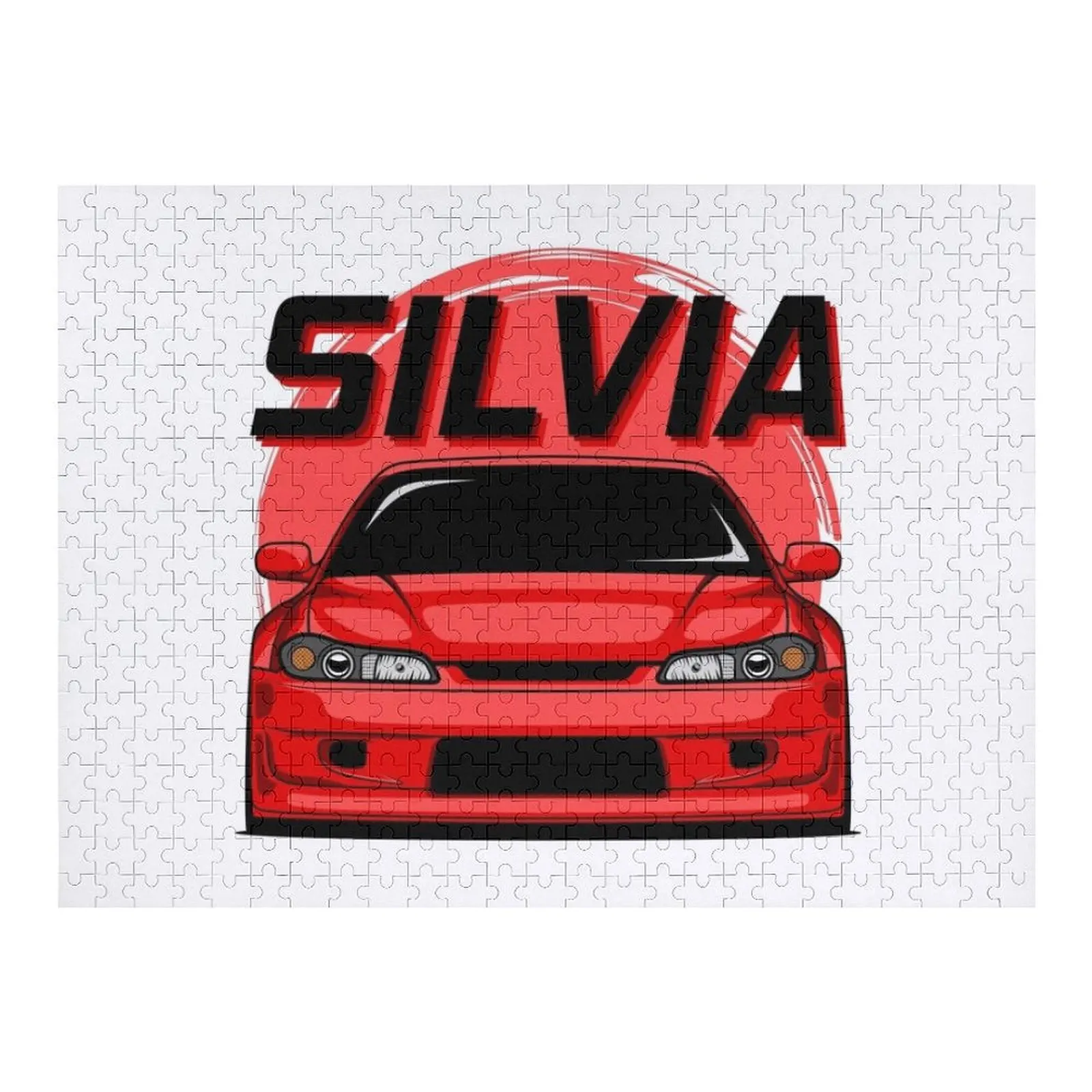 الأحمر سيلفيا S15 بازل قطع هدايا شخصية للأطفال لعب للأطفال لغز