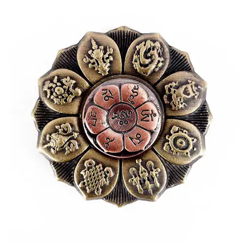 Zen Buddha Fidget Spinner Metall Lotushjul Fingertoppsgyro Dekompression Coola Prylar ADHD Och Ångestleksaker Barn Vuxna 10 best sales fidgethjul - №3