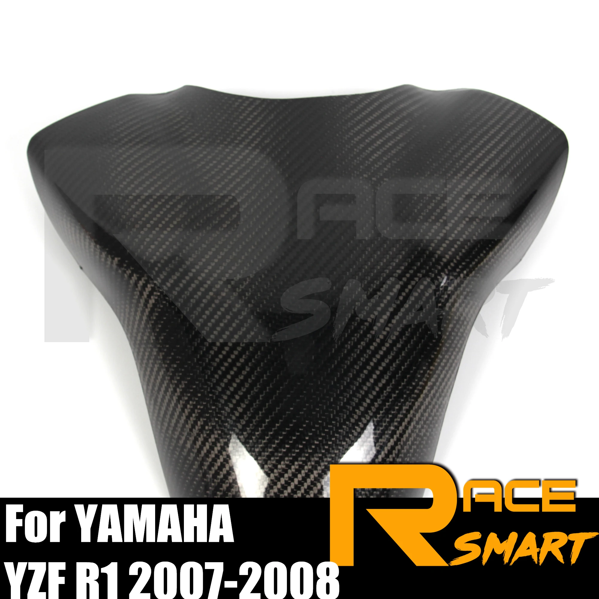 Motorcycle Carbon Fiber Tank Cover For YAMAHA YZF R1 2007 2008 Protector Gas Fuel Case YZF-R1 YZF R1 YZFR1 Y Z F R 1