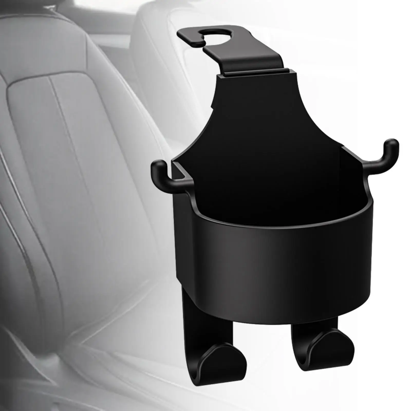 6 Pieces Car Seat Back Cup Holder Hook Cup Holder Expander Easy Installation