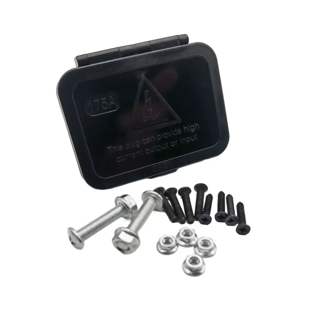 Imagem -05 - Plug Connector Flush Mount Suporte Tampa do Painel Conectores de Fio Instalação Base de Caravana 175a Conjunto