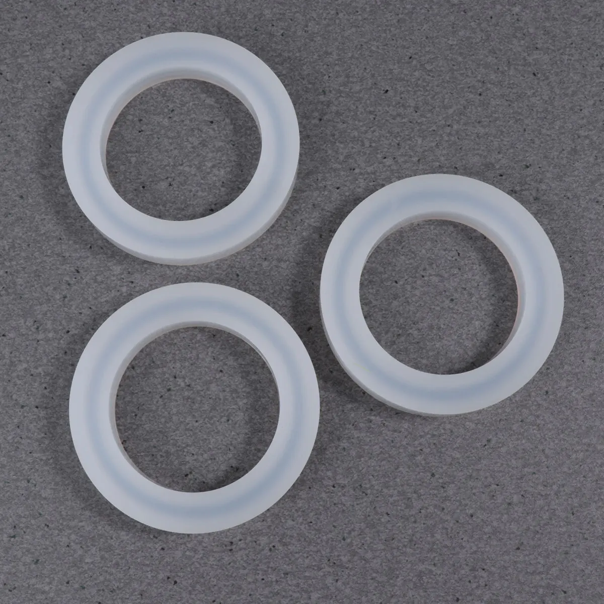 

5pcs Bangle Silicone Molds High Transparency for Bracelet Making Circular Mold For Bracelet Jewelry Craft Reusable Circular