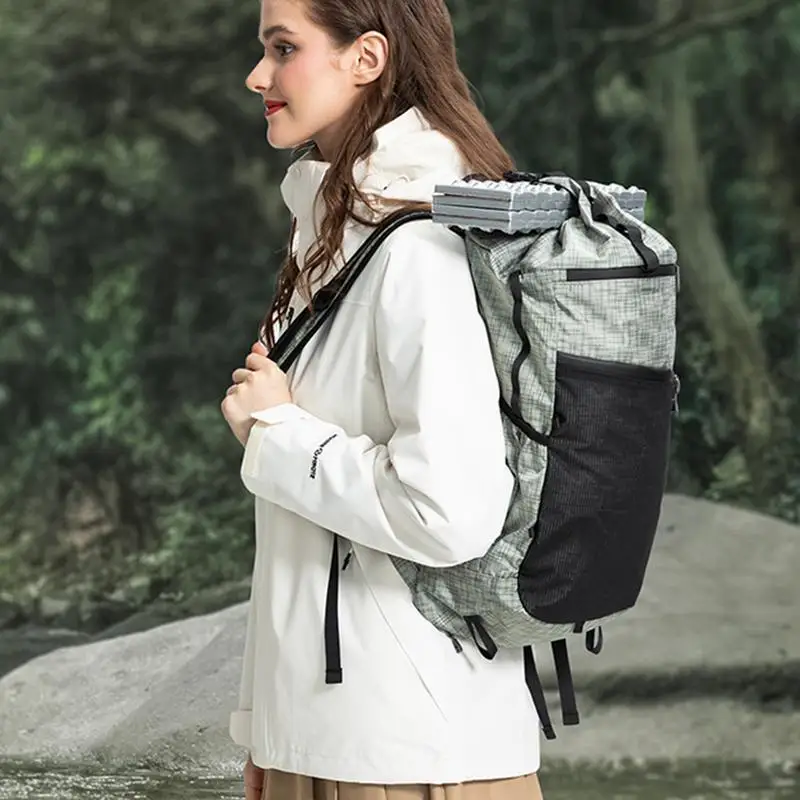 Mochila de senderismo portátil para hombre y mujer, morral versátil de 20l para viaje al aire libre y montaña