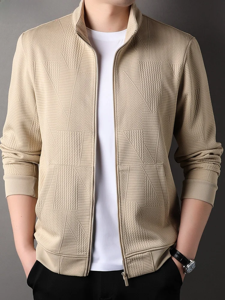 

Мужская повседневная куртка TUCANO: новая модная модель весна-осень с воротником-стойкой, на молнии, из полиэстера и эластана, ветрозащитная