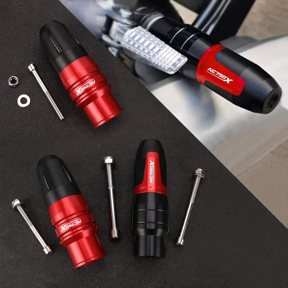 

NC 750X Motorcycle Accessoires For HONDA NC750X NC 750X NC750 X 2025 2024 CNC Falling protection Exhaust Slider Crash pad slider