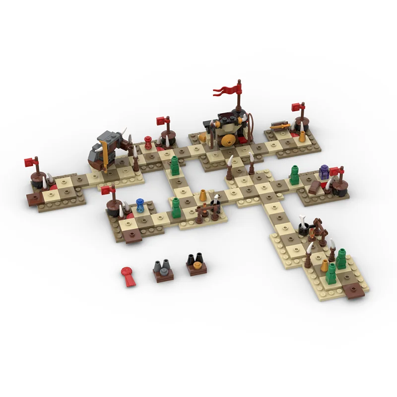 2664pcs MOC Heroica Plus Games Model Building blocks Construction DIY Assemble creative toy idea Education Christmas gifts Kids - view 4