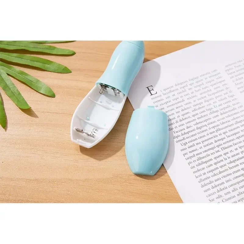 6 in 1 Electric Baby Nail Trimmer Sharpener, Kids Scissors, Baby Nail Care Trimmer Manicure, Blue/Pink