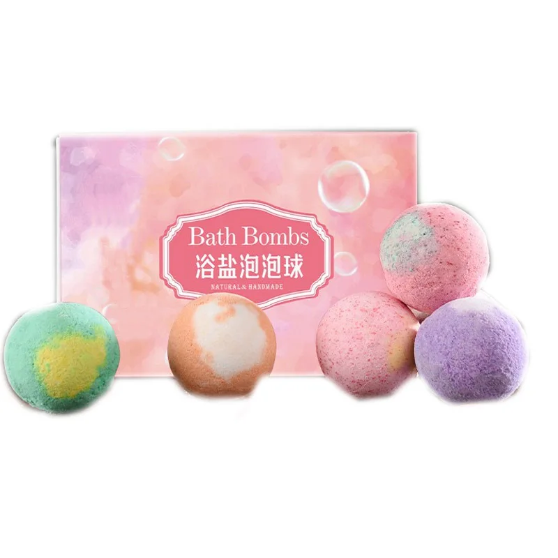 180g Bath Salt Bubble Ball Sweat Foot Explosion Ball Wormwood Essential Oil Moisturizing Rejuvenation Exfoliating Foam Rich