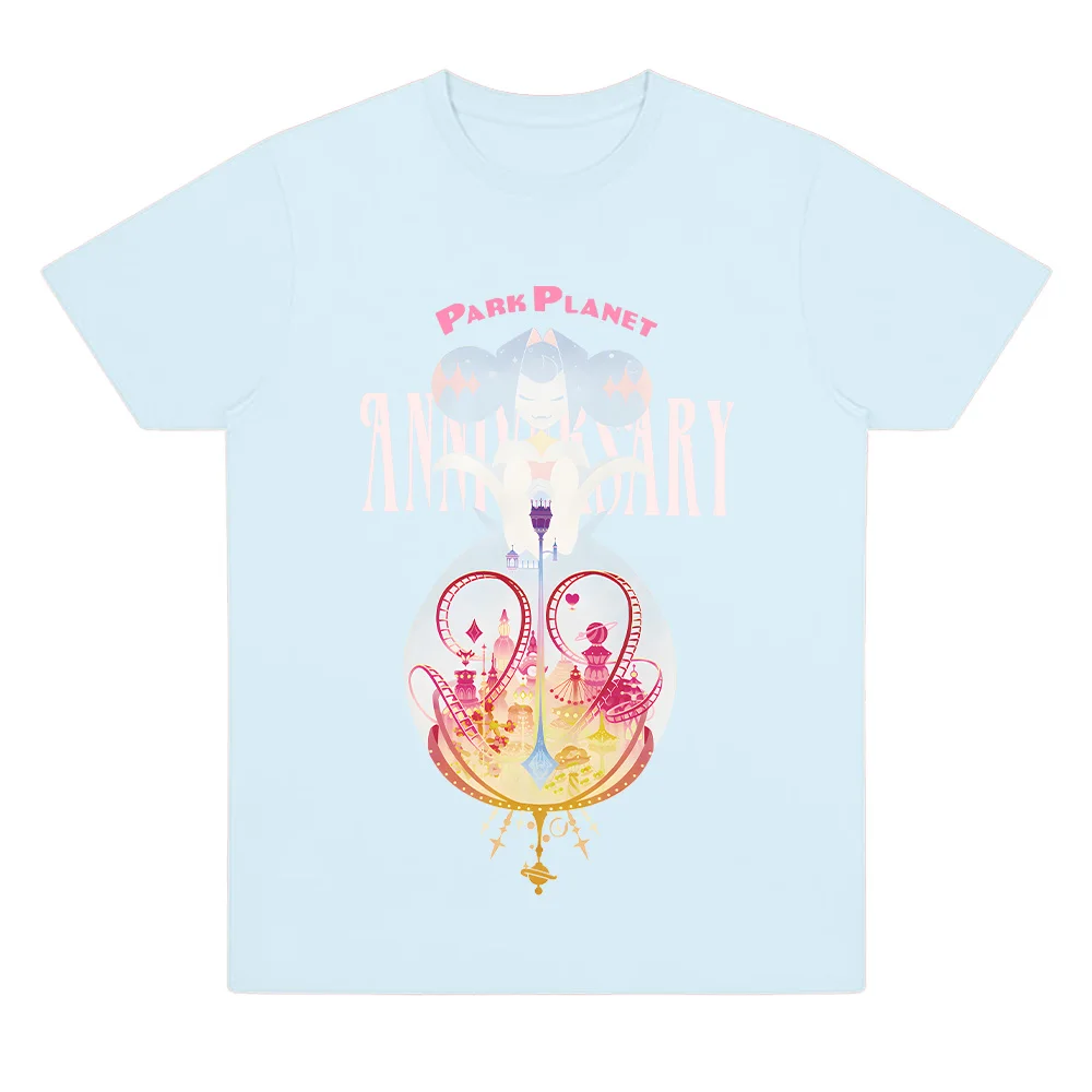 بارك كوكب الذكرى تي شيرت فرسان غينيفير المثيرة النفسي الجرافيك تي شيرت الرجال النساء الراحة ملابس قطنية