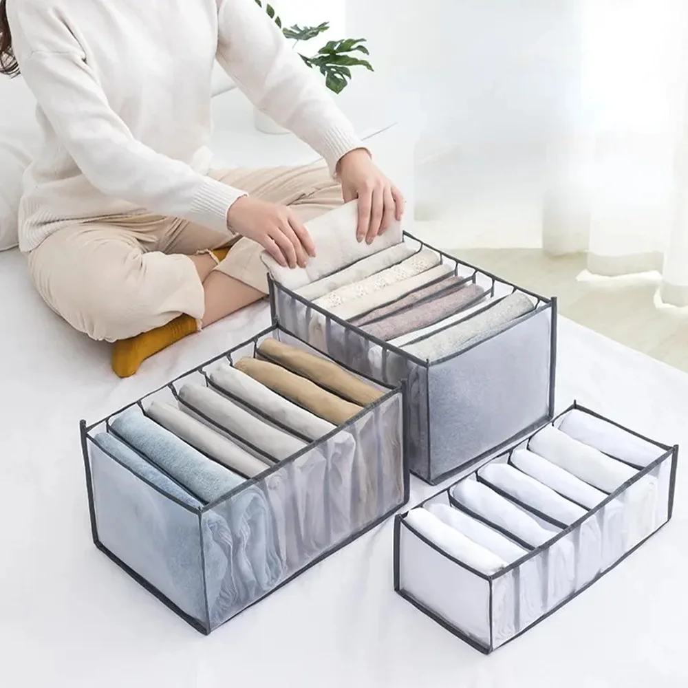 Closet Organizer Underwear Organizer For Wardrobe Clothes Organizers Cabinets Drawer Organizers Bra Socks Storage Organizer Box