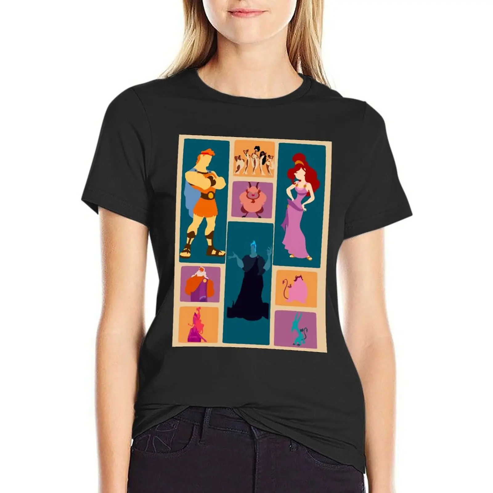 Hercules Inspired Minimalist Design T-Shirt sublime new edition t shirts for Women