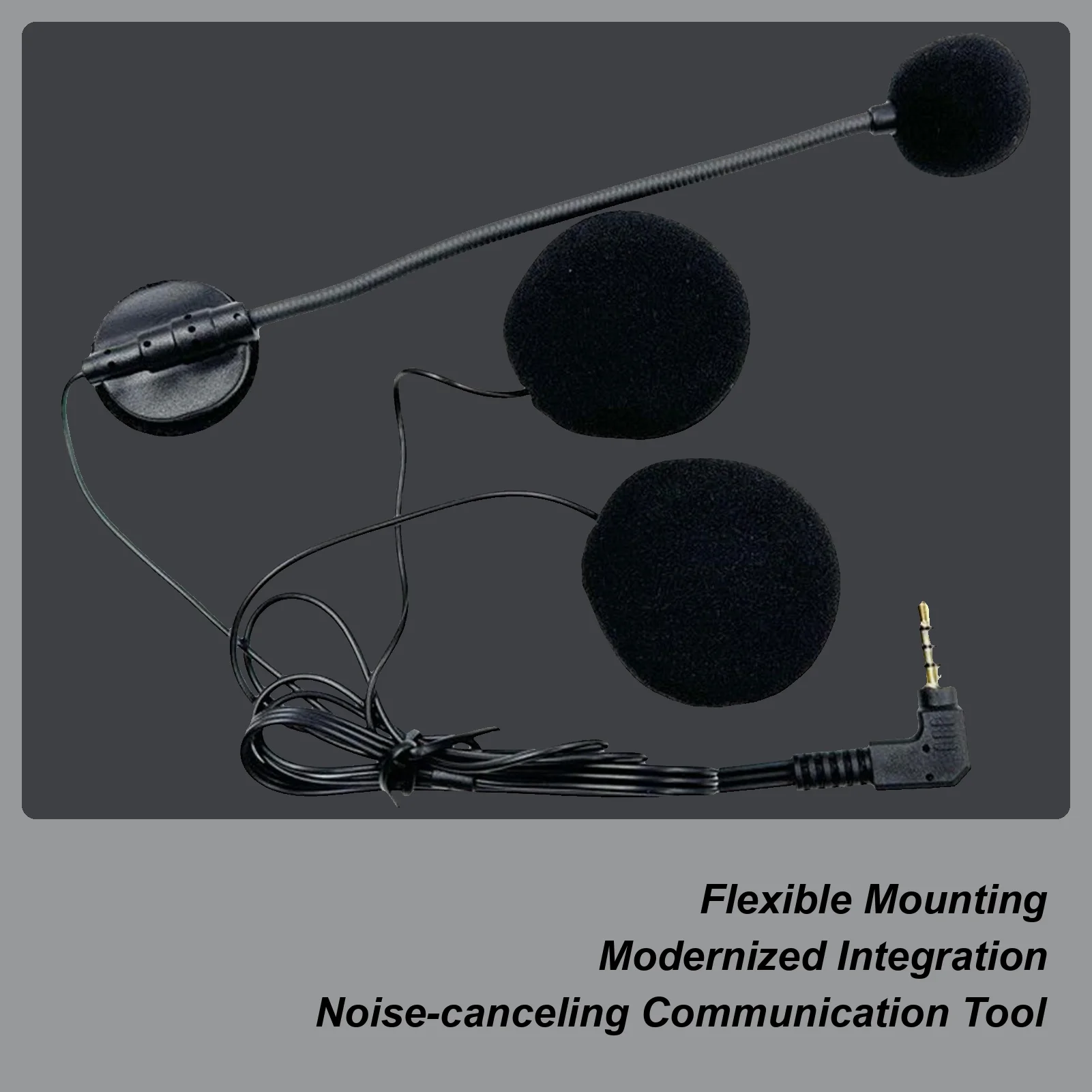 

Helmet Speakers Headphones For Motorcycle Helmet Noise-canceling Communication System Modular Design For Racing Street Riding