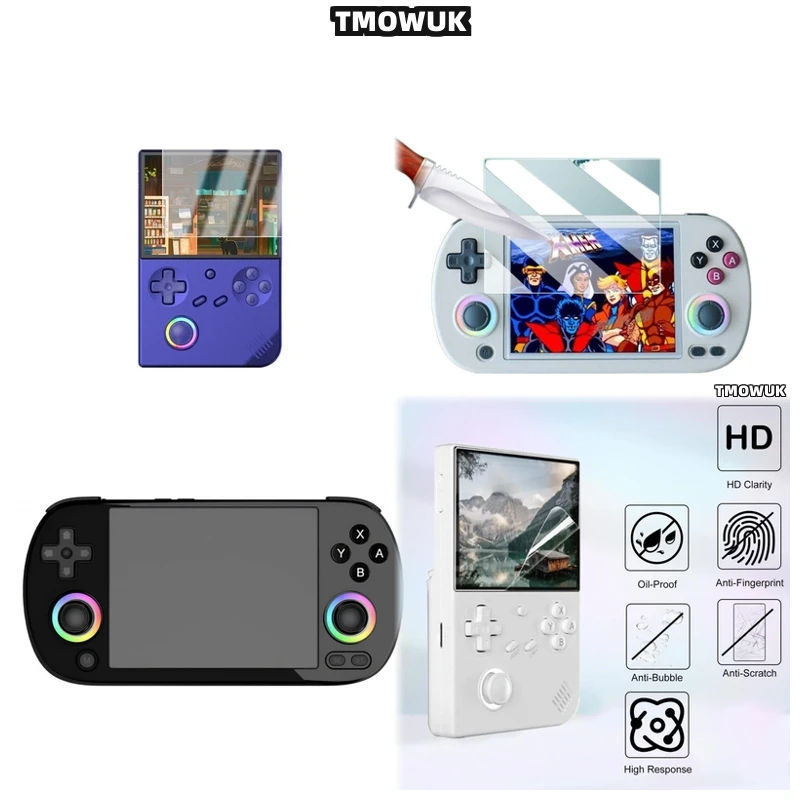 

For ANBERNIC RG40 XXV RG40 XXH RG406V, Easy Installation Screen Guard, Bubble-Free.