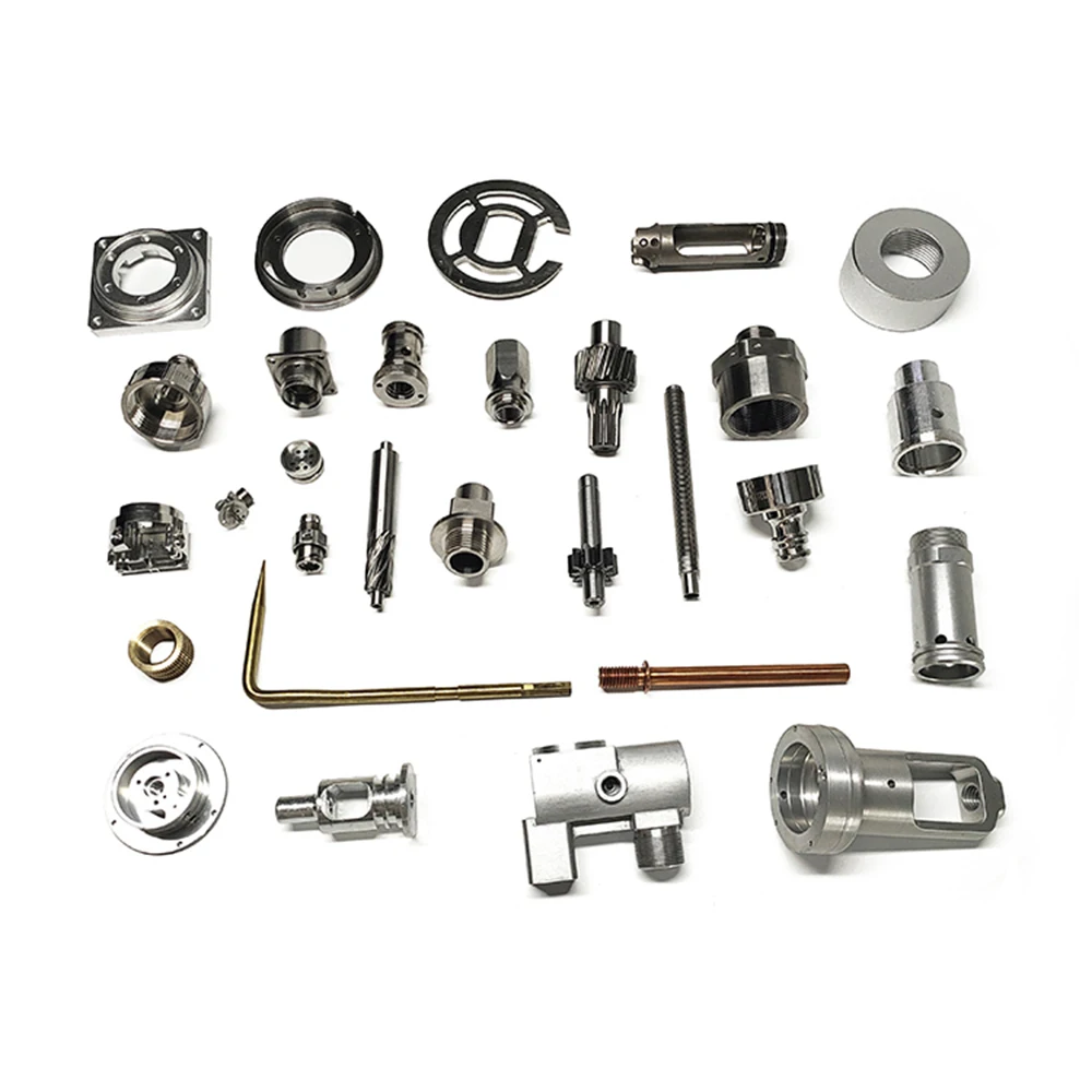Customized Rapid Prototype CNC Machined Parts, Aluminum Stainless Steel Precision Milling Turning Custom Metal Components