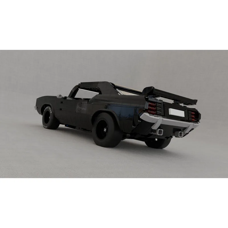 Classic New Model MOC-222703 Black Limited Edition Sports Supercar Model 1507 Parts Birthday Christmas Building Block Toy Gift