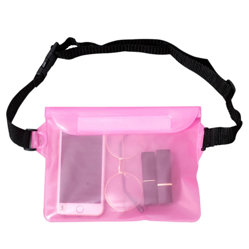 Bolsa de almacenamiento impermeable para exteriores, bolsa de hombro para natación, buceo, playa, a la deriva, funda para teléfono móvil subacuática