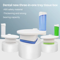 Dental Chair Scaler Tray Parts Instrument Dentistry Parts Cup Storage Holder With Paper Tissue Box Oral Dentistry Accessories