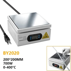 200*200mm Heating Station Electronic Hot Plate Table Preheating Platform 0~400℃ For BGA PCB SMD Phone LCD Touch Screen Repair