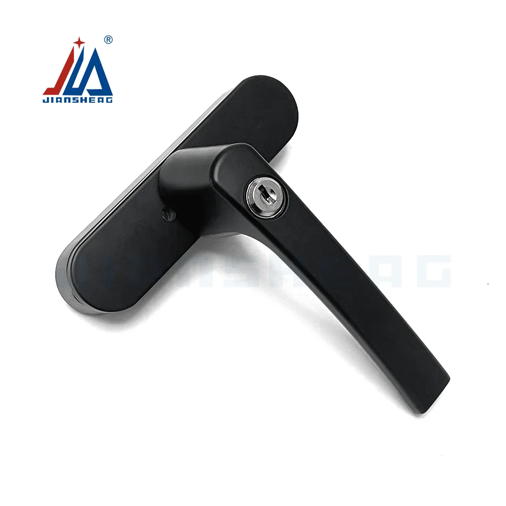Child Proof Window Handle** for Thermal Break Aluminum - Slam-Proof Lock ✦ EN 16254 Certified ✦ Swing/Inward Opening